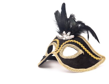 Carnival mask isolated