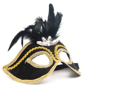 Carnival mask isolated