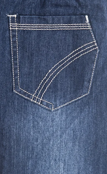 Jeans zak close-up — Stockfoto