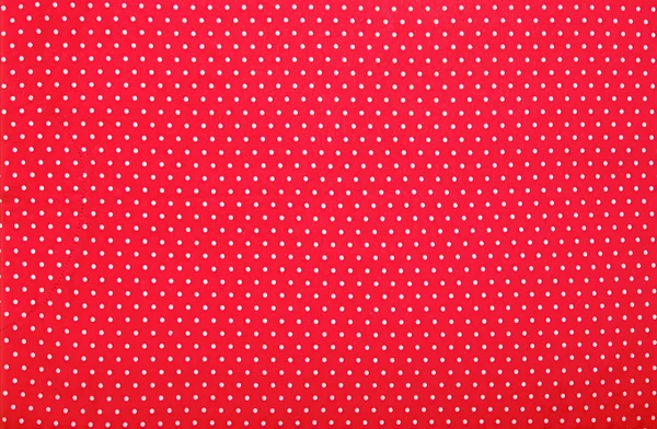 Vermelho polka dot fundo — Fotografia de Stock