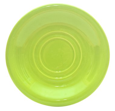 Yeşil plaka üzerinde beyaz izole