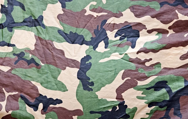Closeup of military fabric pattern background — Stock Photo, Image