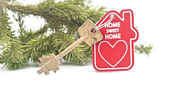 Key with label home — Stock Photo, Image