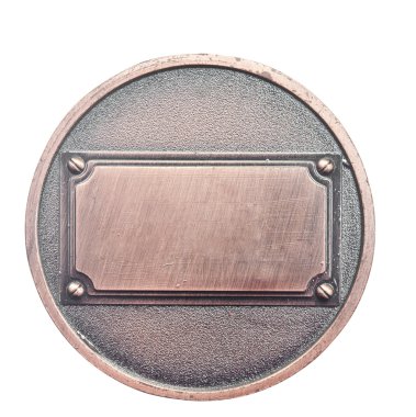 metal levhalar üzerine beyaz izole vida ile