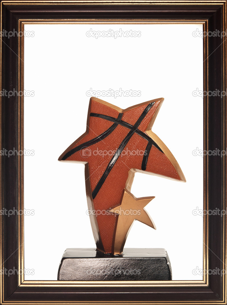 Star award isolated on the white background 