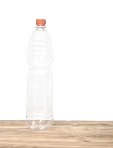 Plastic bottle isolated on white — Stock Photo, Image