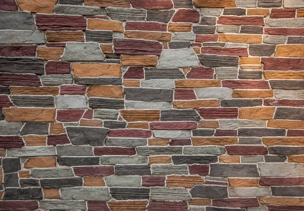 Streszczenie Tła Kolorowych Kamiennych Ścian Tekstury Przestrzeń Kopiowania — Zdjęcie stockowe
