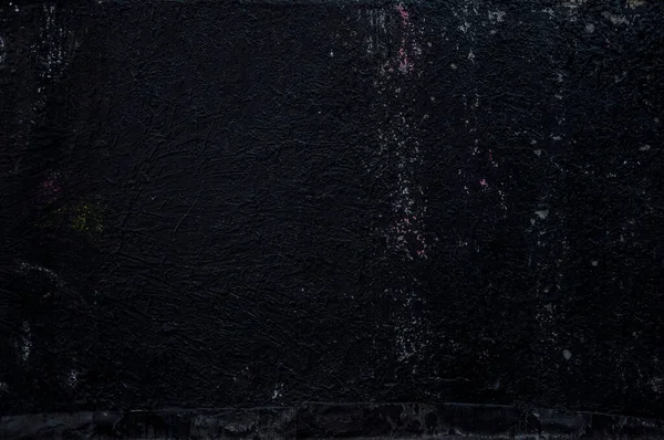 黑墙质感粗糙的背景深色铁锈墙或带有黑色的灰黑色背景 — 图库照片