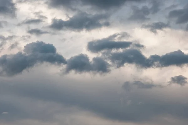 Clear Blue Sky White Clouds Beautiful White Cloud Clear Blue — Stock Photo, Image