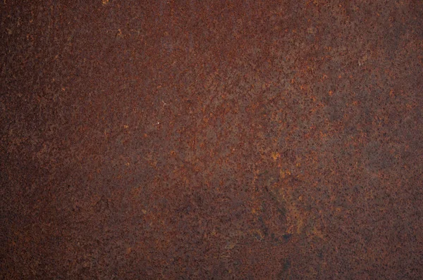 旧铁皮表面生锈 钢铁变质 腐朽和磨碎的背景 — 图库照片