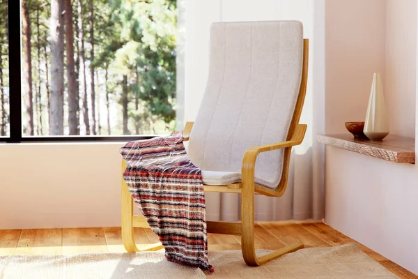 Dřevěná židle Stock Snímky