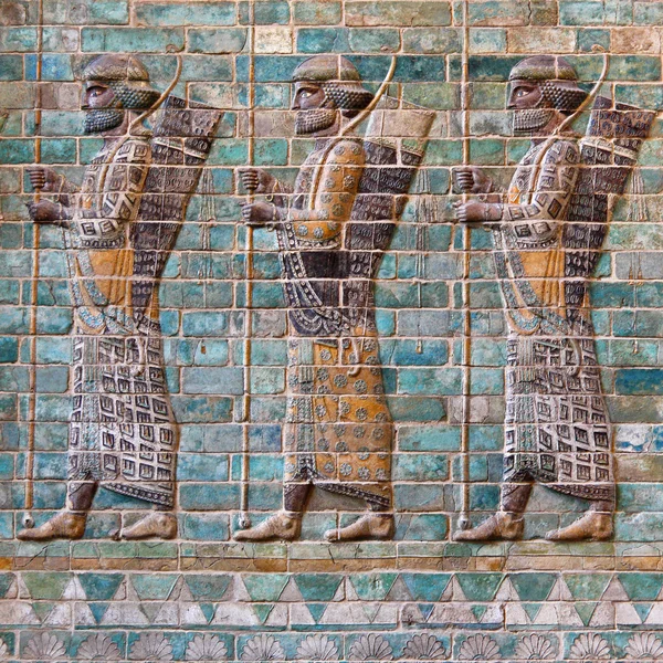 Achaemenid Soldiers — Stock Photo, Image