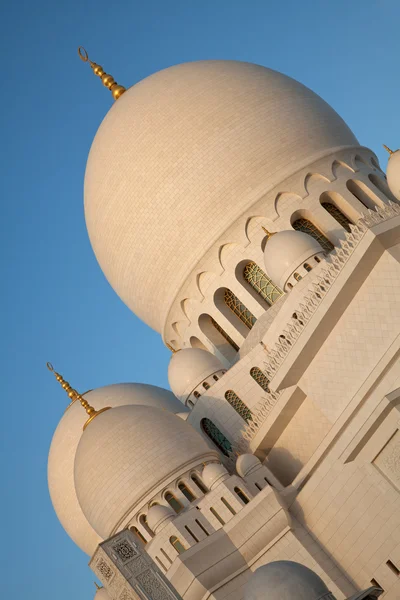 Abu dhabi schejk zayed-moskén i Förenade Arabemiraten — Stockfoto