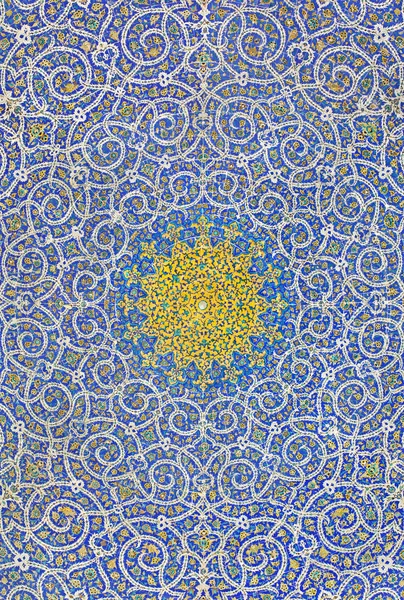 Islamic Motif Design On the Ceiling of a Mosque — 스톡 사진