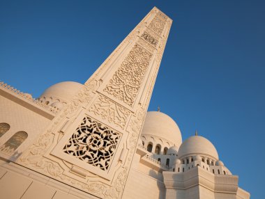 abu Dabi Şeyh zayed Camisi ayrıntılarını