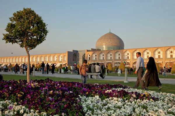 Naqsh-e jahan Platz in der Stadt isfahan — Stockfoto