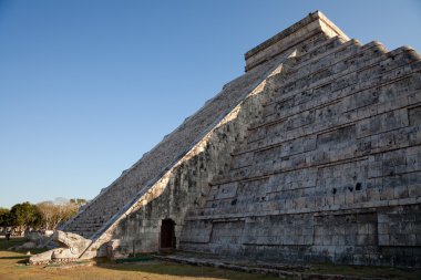 chichen Itza kukulcan Tapınağı'nda bahar Ekinoks