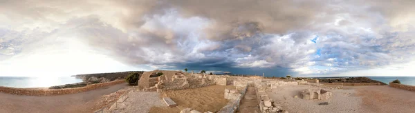 Antik kourion panoramik manzaralı — Stok fotoğraf