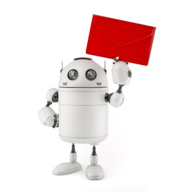 Robot zekâ kırmızı posta