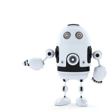 Android robot poz