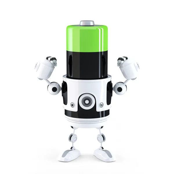 Powerfull charged battery. — Stock Photo, Image