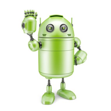 Robot işareti Merhaba