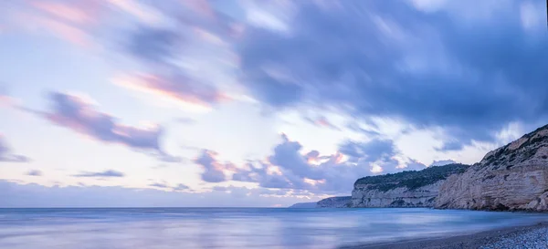 Pôr do sol sobre Kourion — Fotografia de Stock