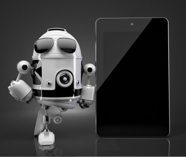 robot ile tablet