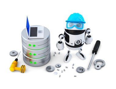 veritabanı ile robot