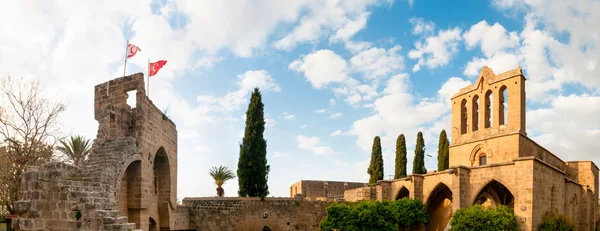 Bellapais de abdij. Kyrenia district. Cyprus — Stockfoto