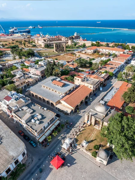 Port Area Famagusta City Cyprus Elevated View — Photo