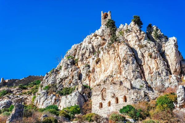 Saint Hilarion Castle Torre Príncipe João Kyrenia Chipre — Fotografia de Stock