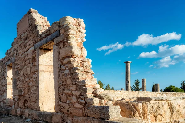 Ruiny Starożytnego Sanktuarium Apollo Hylates Niedaleko Limassol Cypr — Zdjęcie stockowe