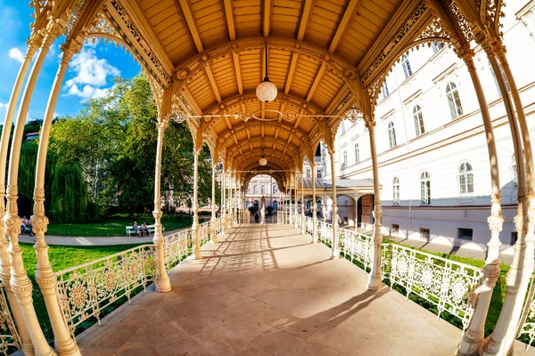 Binnen Rotonda Het Dvorak Park Karlovy Vary Tsjechië — Stockfoto