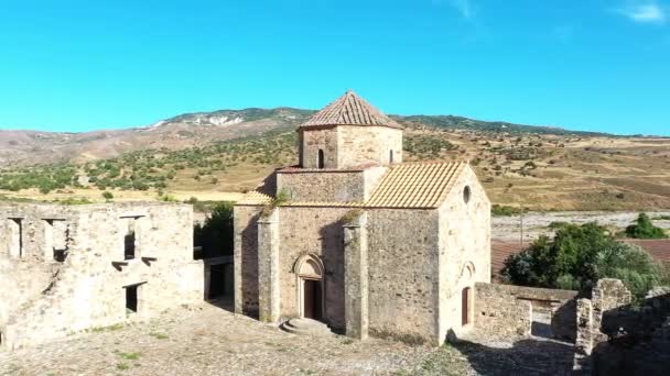 Panagia Tou Sinti Manastırı Paphos Bölgesi Kıbrıs — Stok video