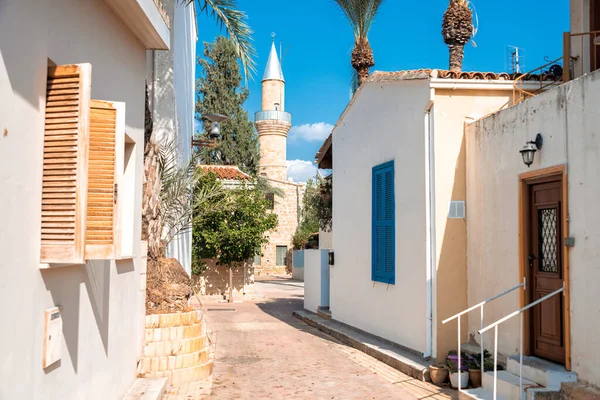 Pohled Čtvrť Starém Městě Nikósie Kypr — Stock fotografie