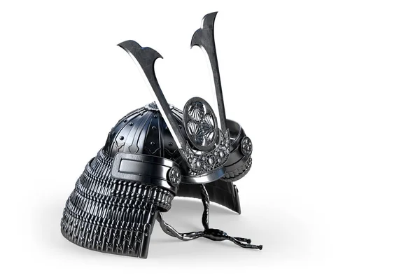 Japanese Samurai Helmet Rendering — Stock Photo, Image