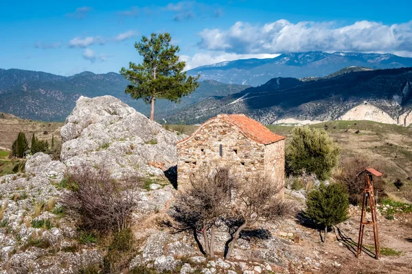 Église Saint Nicolas Près Galataria District Paphos Chypre — Photo
