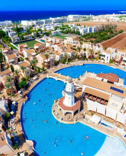 Villaggio Turistico Geroskipou Una Città Costiera Cipro Distretto Paphos — Foto Stock