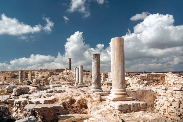 Ruines Ancien Kourion District Limassol Chypre — Photo