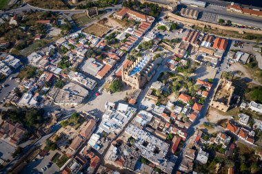 Lala Mustafa Pasha Mosque at Namik Kemal square. Famagusta, Cyprus