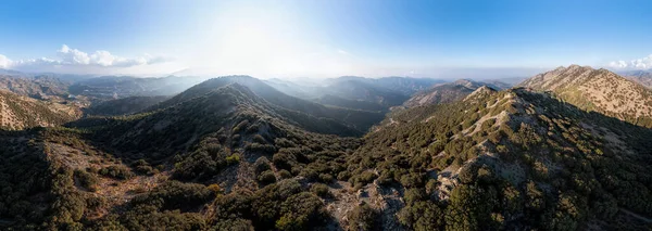 Ampla Vista Panorâmica Madari Natural Trail Chipre — Fotografia de Stock