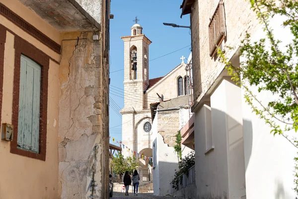 ヴァサ村の眺め キプロスのLimassol地区 — ストック写真