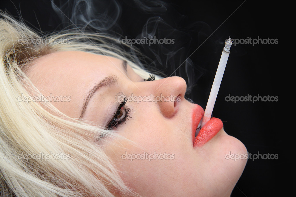 Young Girl Smoking Young Girl Smoking