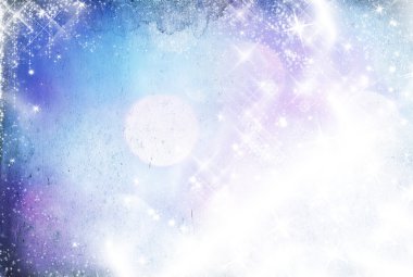 Kar taneleriyle soyut noel arkaplanı