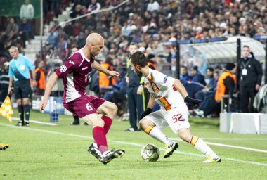 Muresan cfr cluj 1907 ve galatasaray Istanbul, emre colak