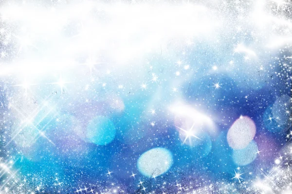 Abstract Christmas background with snowflakes — Stock Photo, Image