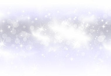 Kar taneleriyle soyut noel arkaplanı