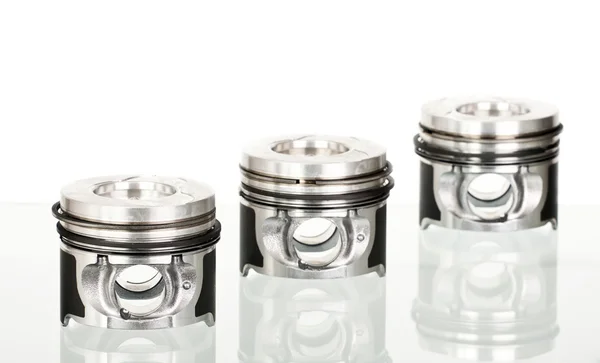 Pistons on white background — Stock Photo, Image