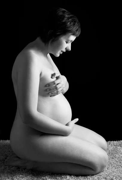 Belle femme enceinte — Photo